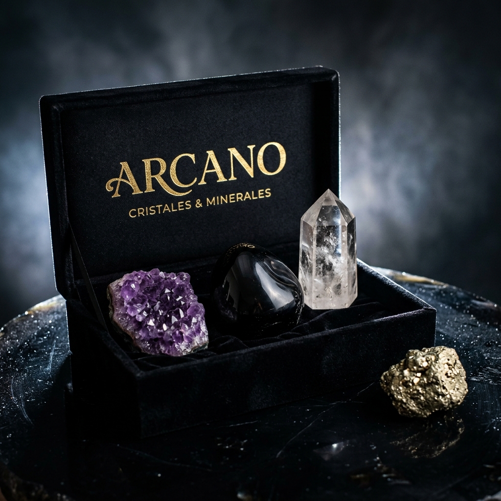 Estuche Ceremonial ARCANO CRISTALES & MINERALES